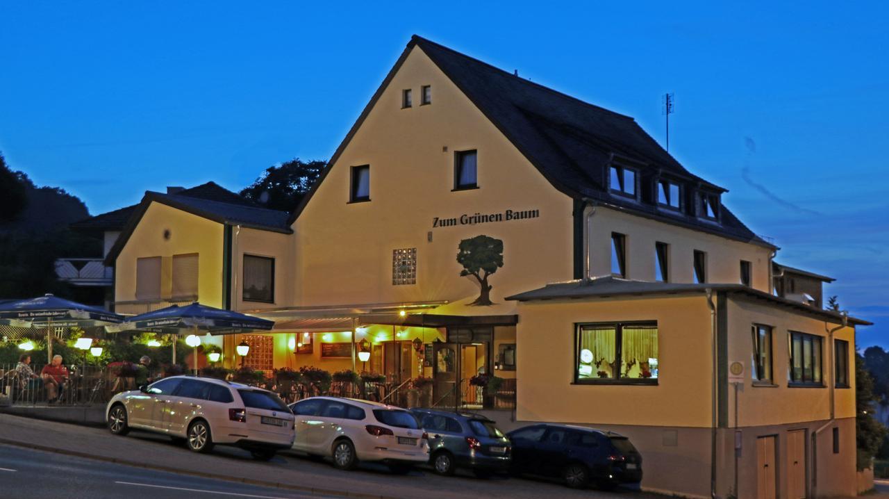 Restaurant Grüner Baum Otel Leidersbach Dış mekan fotoğraf